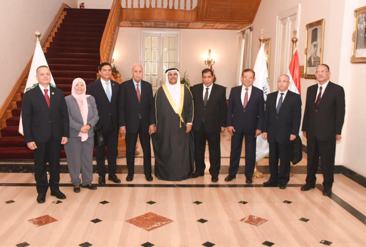 رئيس مجلس الدولة يستقبل وفد البرلمان العربي